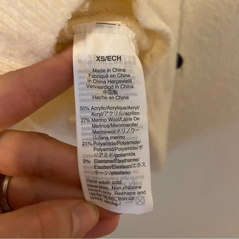 Madewell Pom Pom Oversized Sweater - Picture 8 of 11